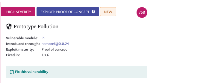 Fix this vulnerability for an issue
